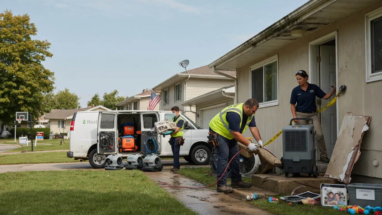Water Damage Restoration in Moravia, IA near me